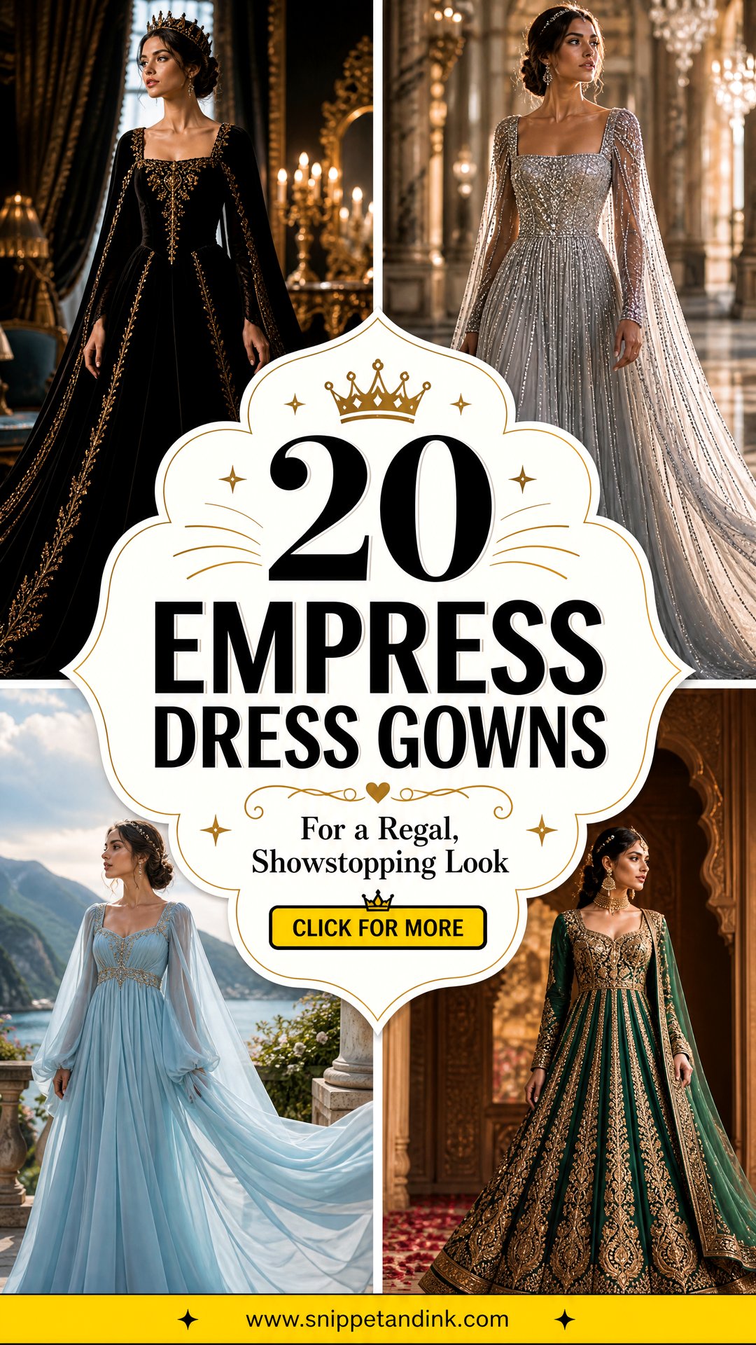 20 Empress Dress Gowns for a Regal Showstopping Look - 20 Empress Dress Gowns for a Regal, Showstopping Look