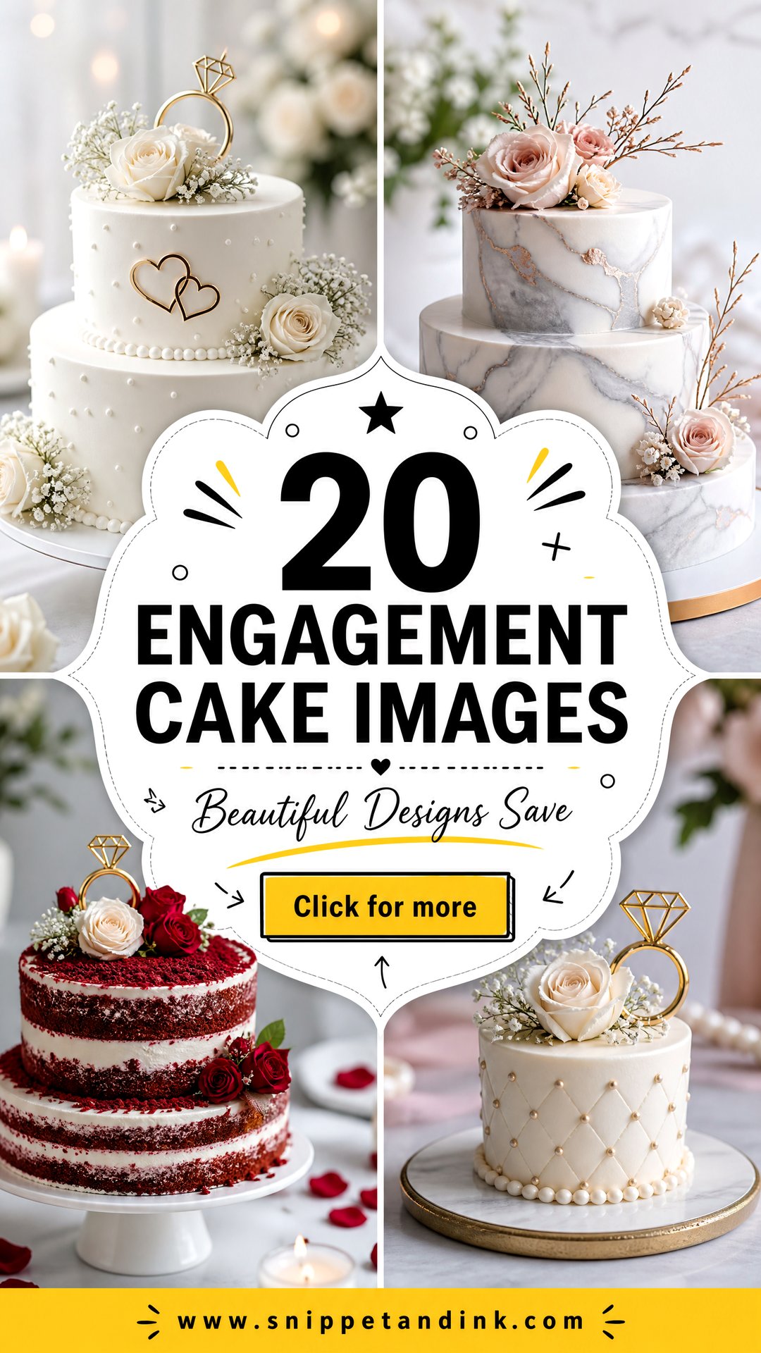 20 Engagement Cake Images Beautiful Designs to Save Now - 20 Engagement Cake Images: Beautiful Designs to Save Now