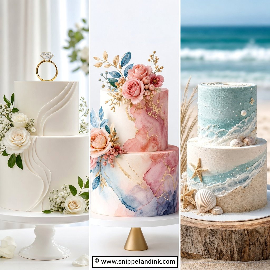 20 Engagement Theme Cake Ideas Stylish Party Inspiration