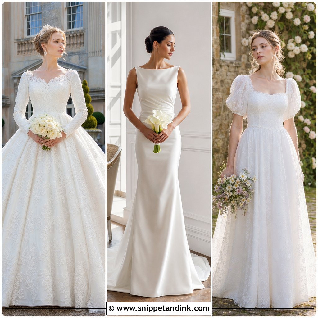 20 English Wedding Dress Ideas for a Timeless Bridal Look