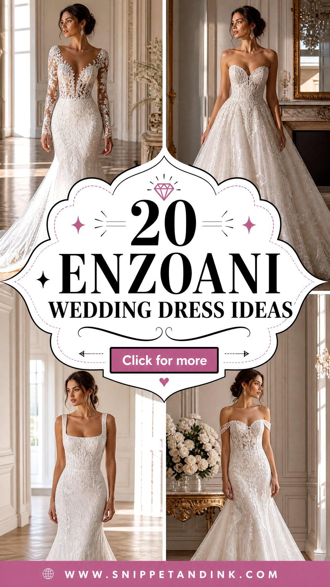 20 Enzoani Wedding Dress Ideas for Modern Luxury Brides - 20 Enzoani Wedding Dress Ideas for Modern Luxury Brides