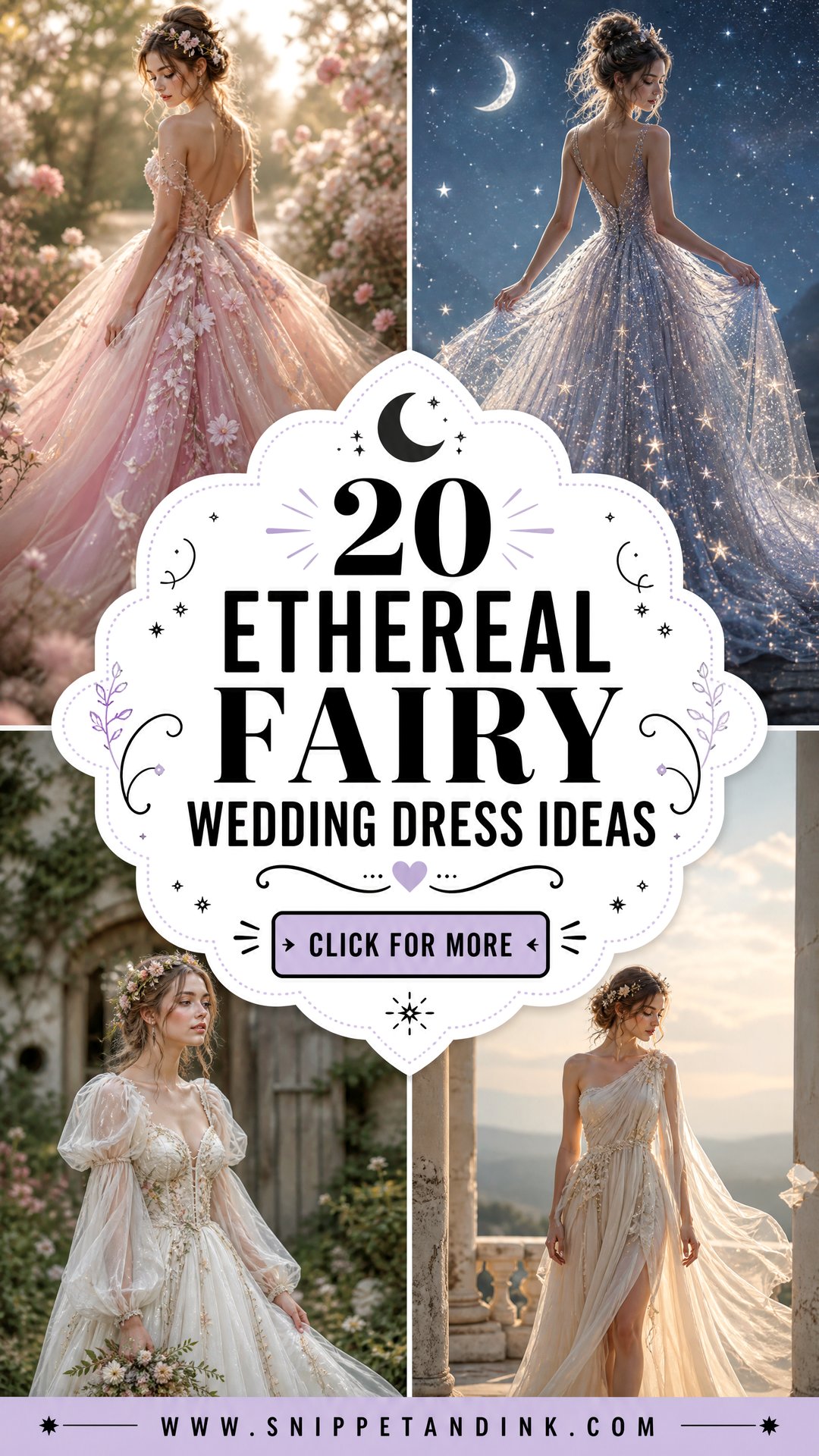20 Ethereal Fairy Wedding Dress Ideas for Whimsical Brides - 20 Ethereal Fairy Wedding Dress Ideas for Whimsical Brides