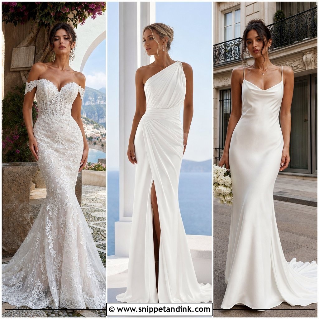 20 European Wedding Dress Ideas for Timeless Destination Style