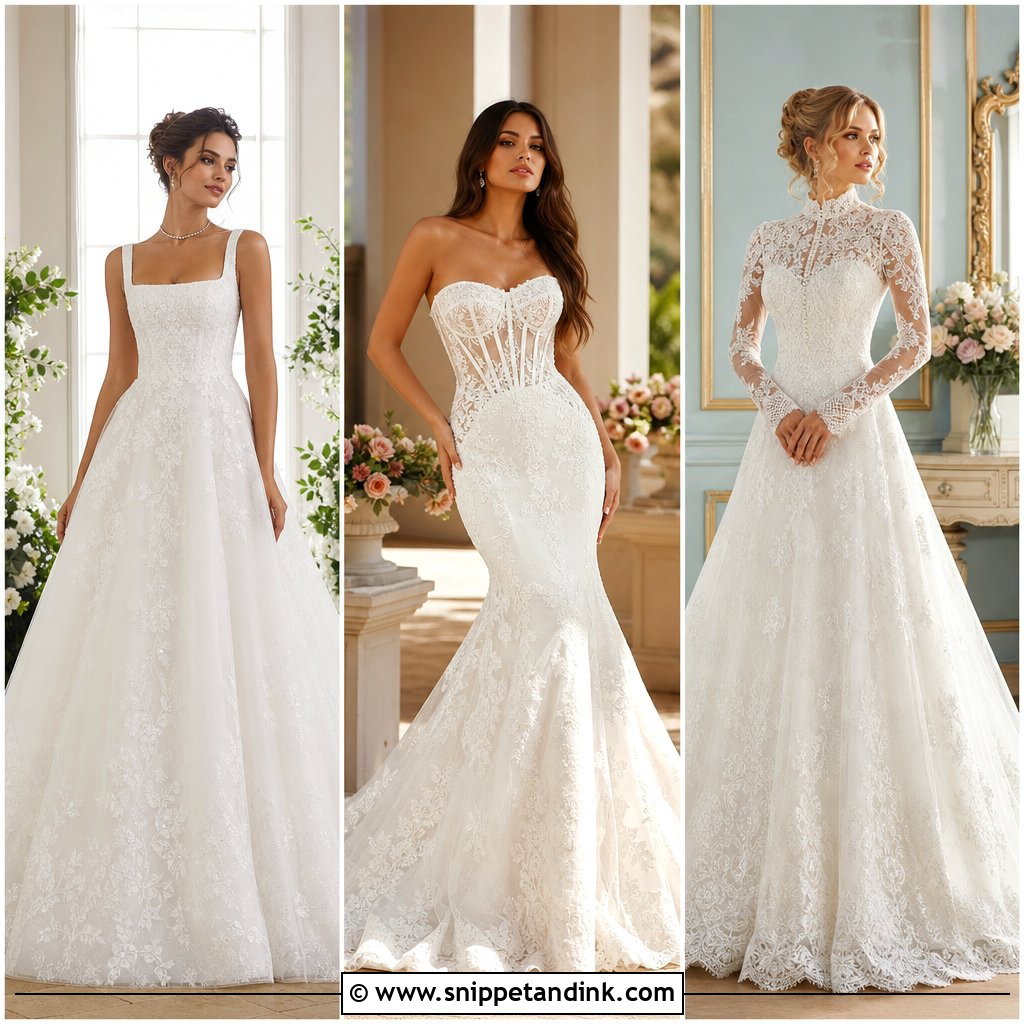 20 Evangeline Wedding Dress Ideas for a Graceful Bridal Look
