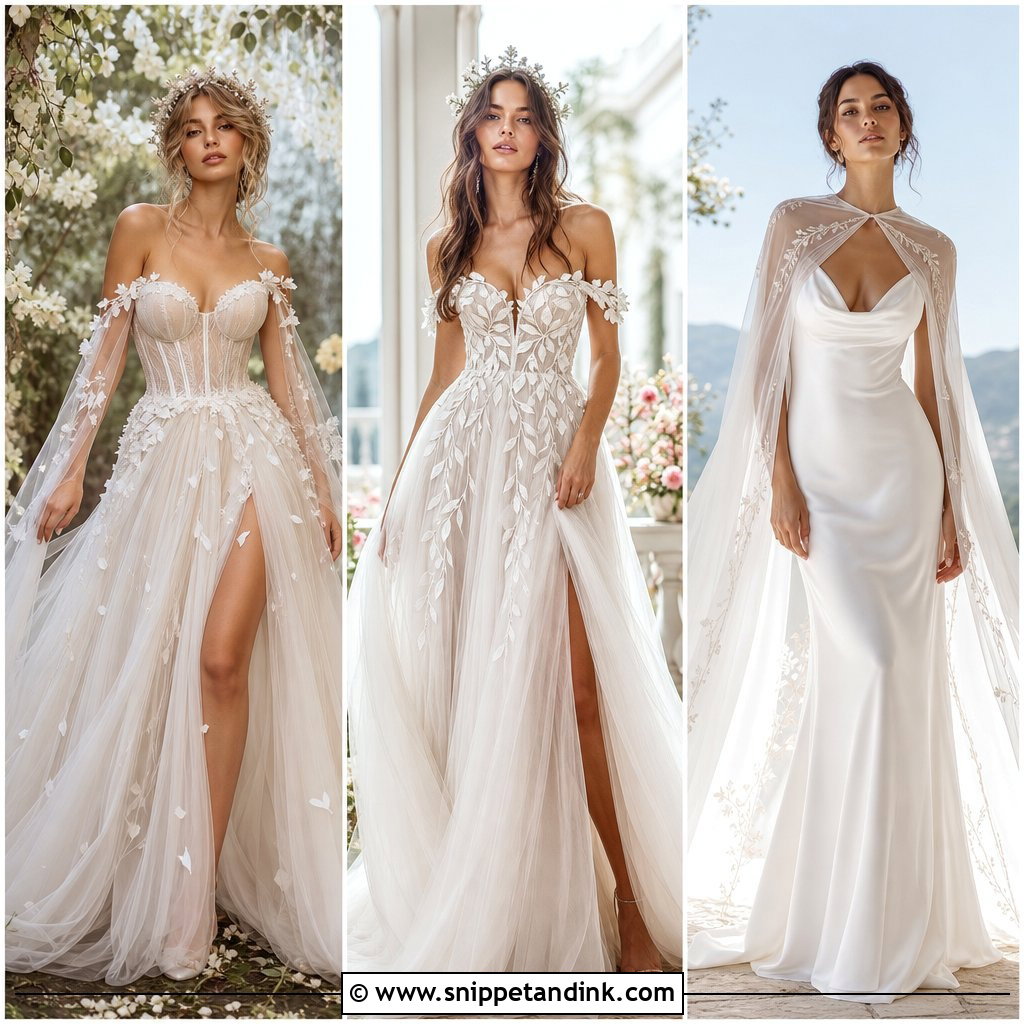 20 Faerie Wedding Dress Ideas for a Spellbinding Bridal Look