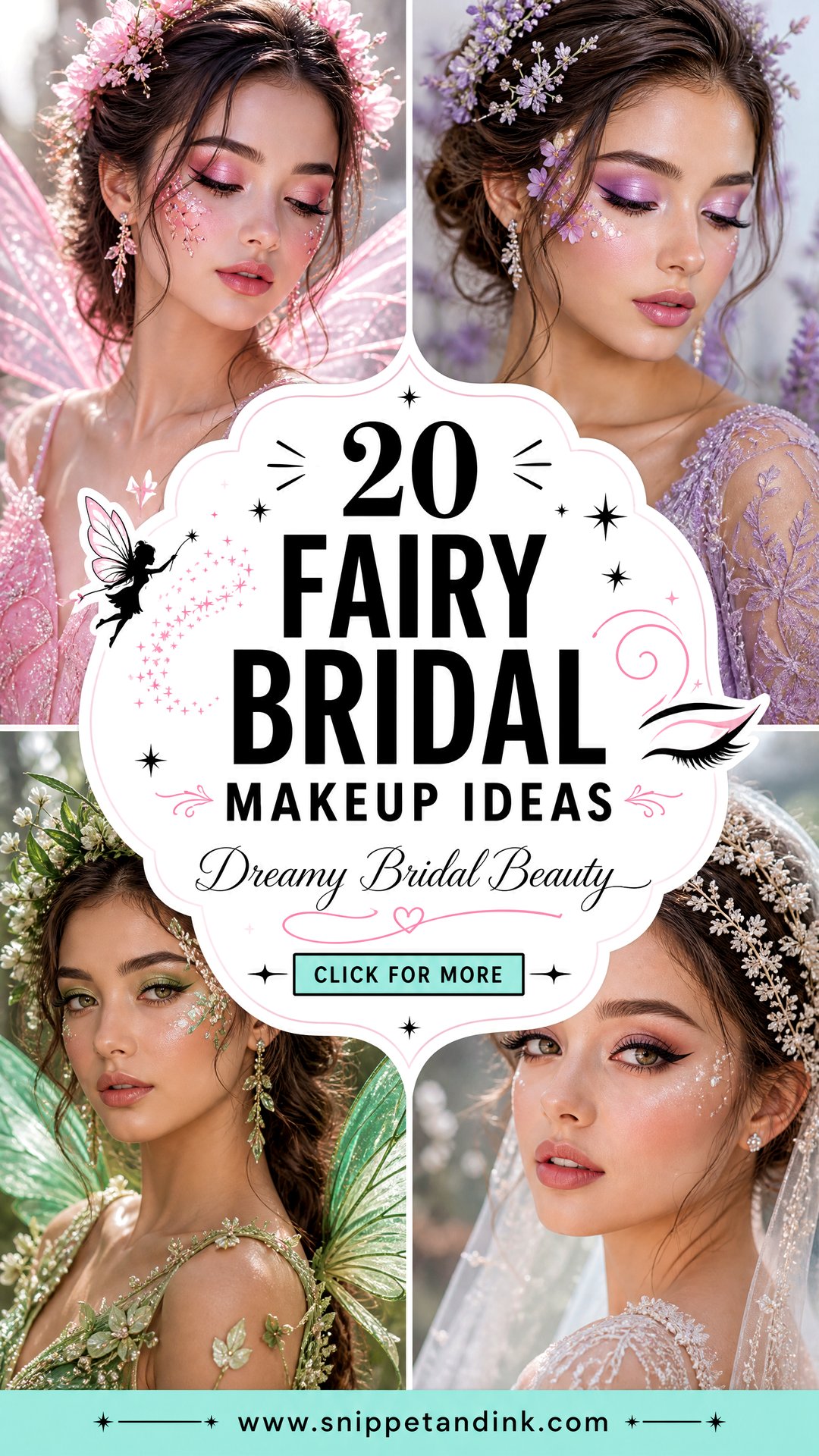 20 Fairy Bridal Makeup Ideas Dreamy Looks for Brides - 20 Fairy Bridal Makeup Ideas: Dreamy Looks for Brides
