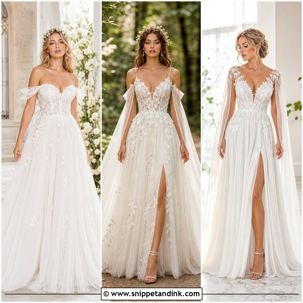 20 Fairy Bride Dress Ideas for an Enchanting Wedding Day