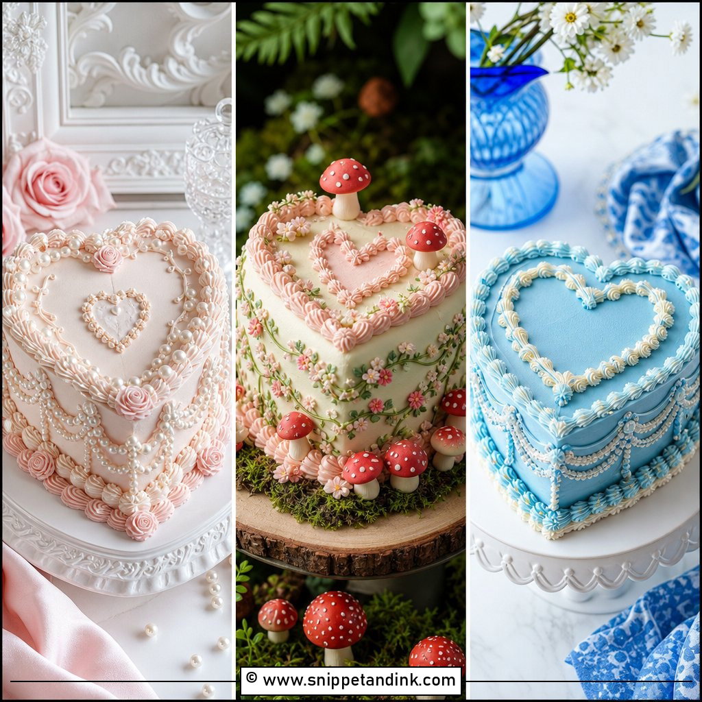 20 Fairy Heart Cake Ideas for Wedding Whimsical Picks