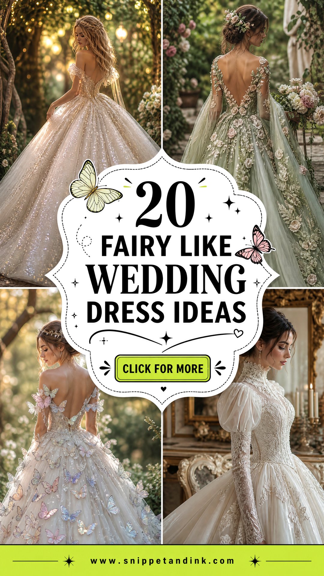20 Fairy Like Wedding Dress Ideas for Dreamy Woodland Brides - 20 Fairy Like Wedding Dress Ideas for Dreamy Woodland Brides