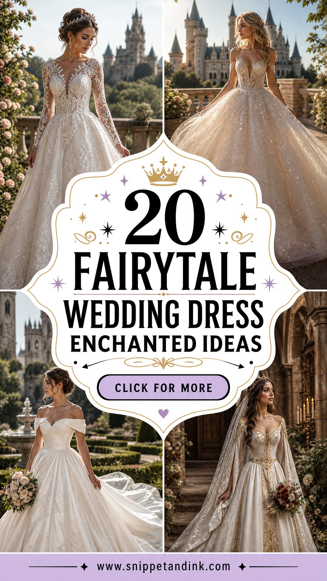 20 Fairytale Wedding Dress Enchanted Ideas Dreamy Bridal Looks - 20 Fairytale Wedding Dress Enchanted Ideas: Dreamy Bridal Looks
