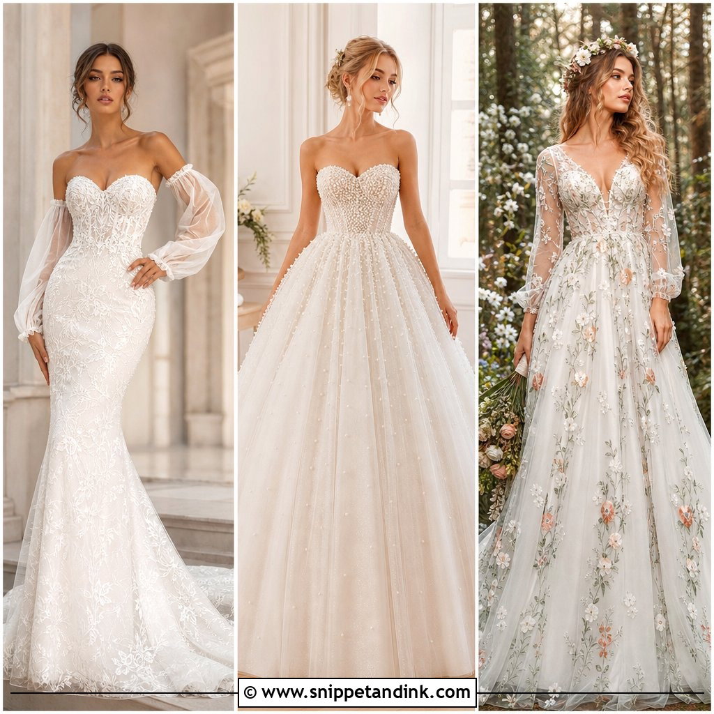 20 Fairytale Wedding Dress with Sleeves: Elegant Looks for Brides