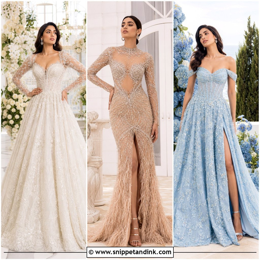 20 Falguni Shane Peacock Gowns: Showstopping Styles for Brides