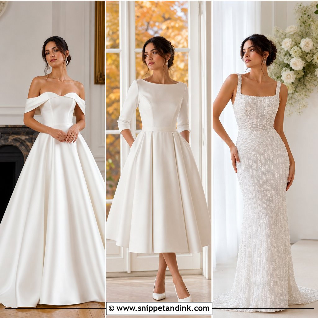 20 Fall Bridal Dresses: Cozy, Elegant Styles for Autumn Brides