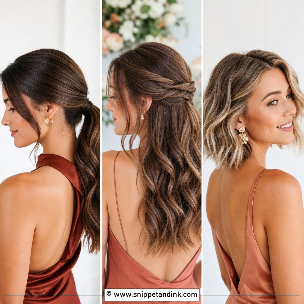 20 Fall Bridesmaid Hair Ideas Pretty Styles for Autumn