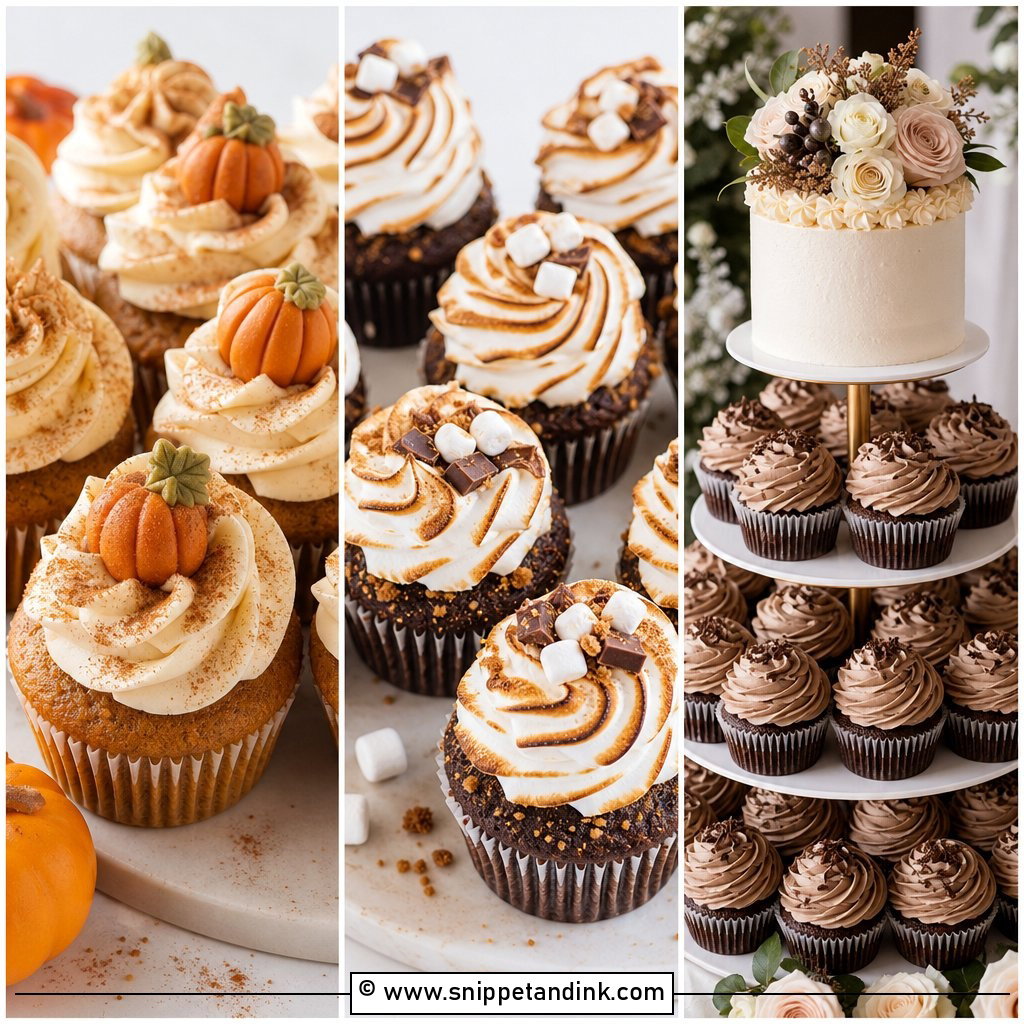 20 Fall Wedding Cupcake Ideas Cozy Designs Guests Love