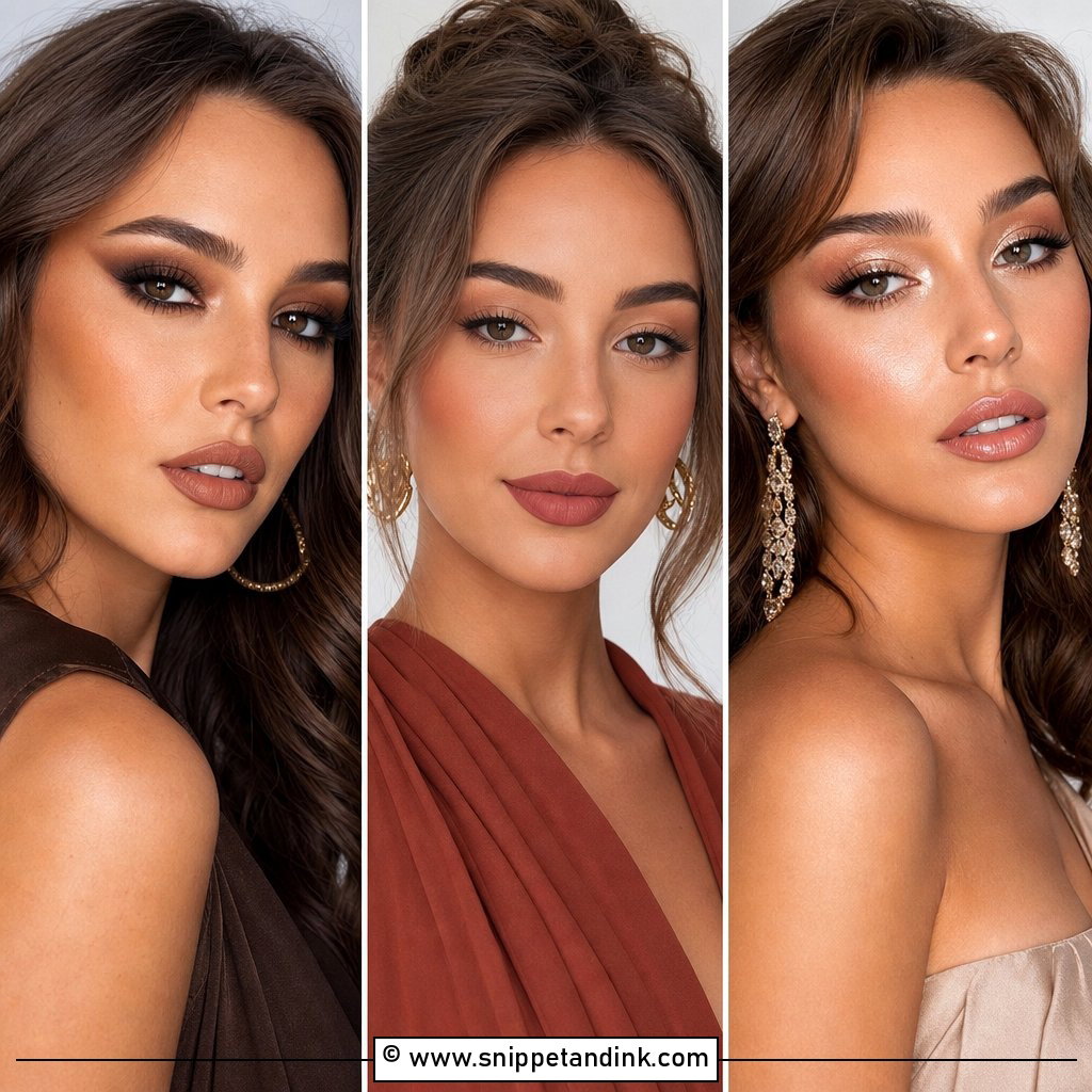 20 Fall Wedding Guest Makeup Ideas Soft Easy Autumn Glam