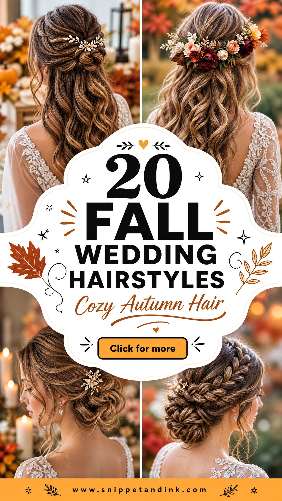 20 Fall Wedding Hairstyles Cozy Looks for Autumn I Dos - 20 Fall Wedding Hairstyles: Cozy Looks for Autumn I Dos