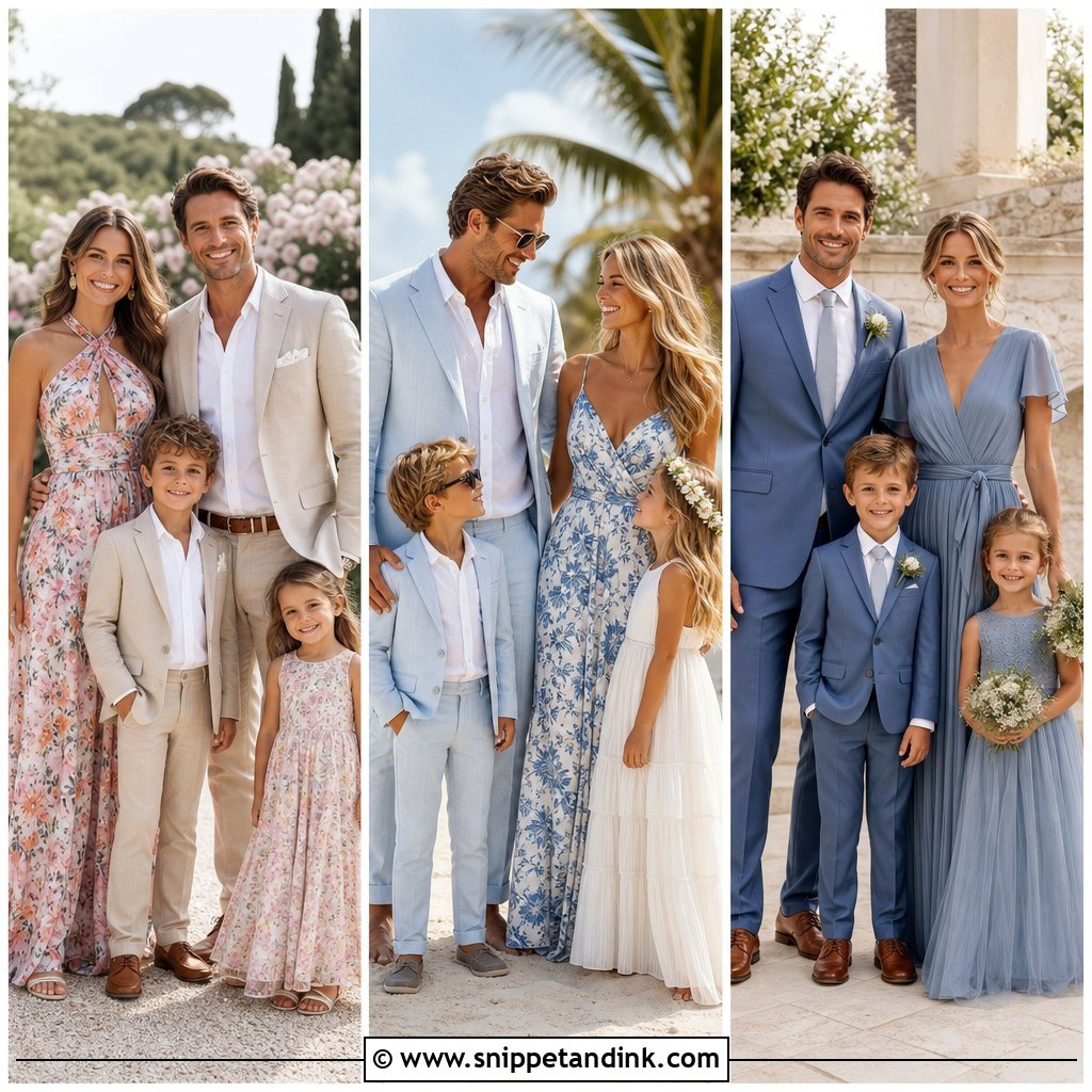 20 Family Wedding Attire Ideas: Polished Looks for Every Guest