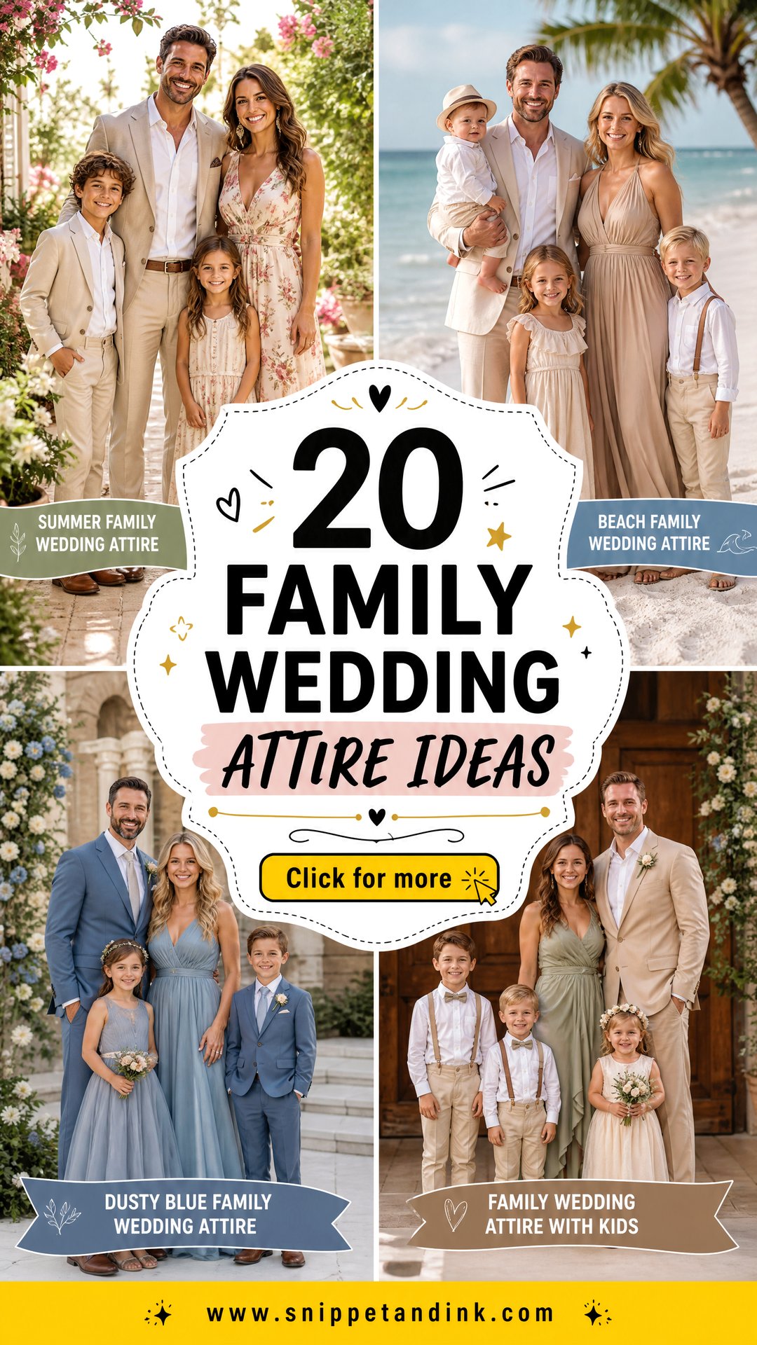 20 Family Wedding Attire Ideas Polished Looks for Every Guest - 20 Family Wedding Attire Ideas: Polished Looks for Every Guest