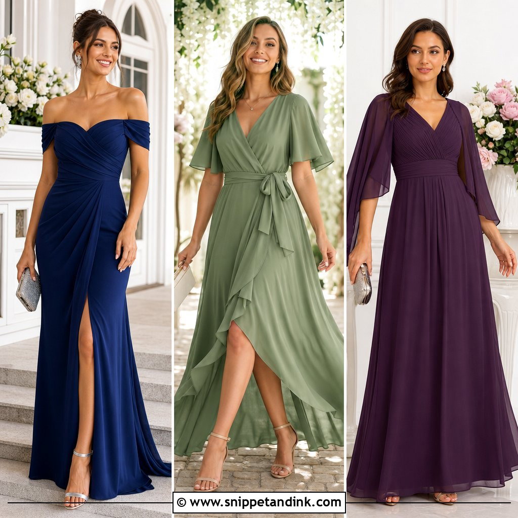 20 Fancy Dresses for Weddings: Chic Guest Styles for Every Season
