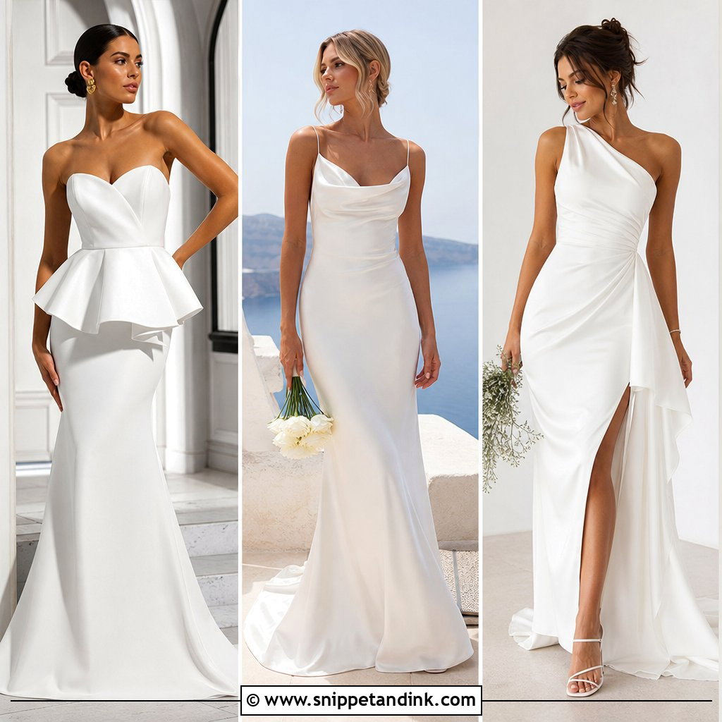 20 Fashion Wedding Dress Ideas for a Chic Bridal Look