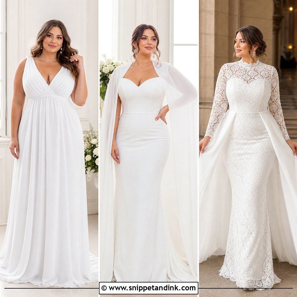 20 Fat Wedding Dress Ideas for a Confident Bridal Look