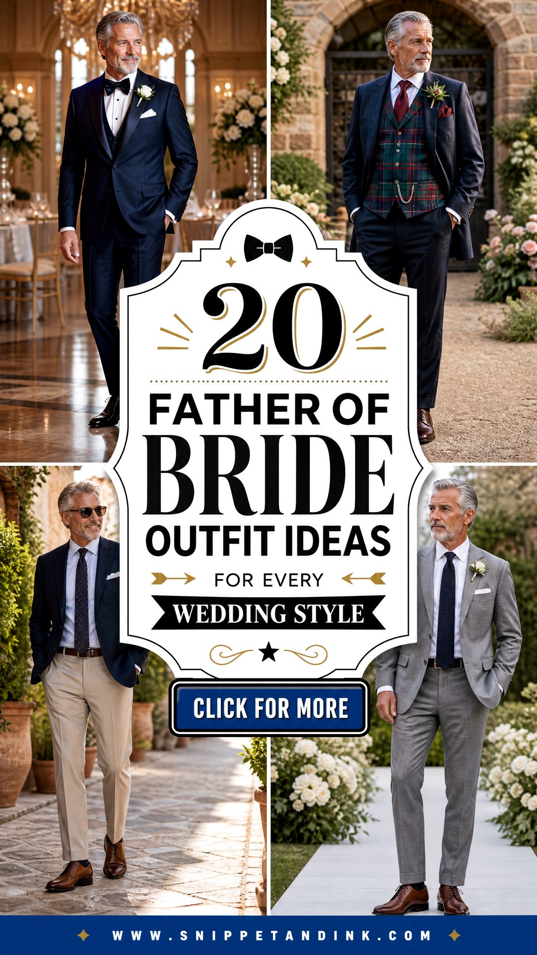 20 Father of Bride Outfit Ideas for Every Wedding Style - 20 Father of Bride Outfit Ideas for Every Wedding Style