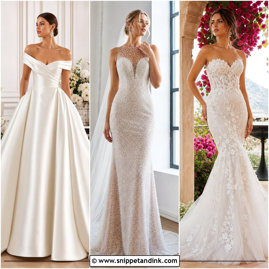 20 Feminine Wedding Dress Ideas for a Soft, Romantic Look