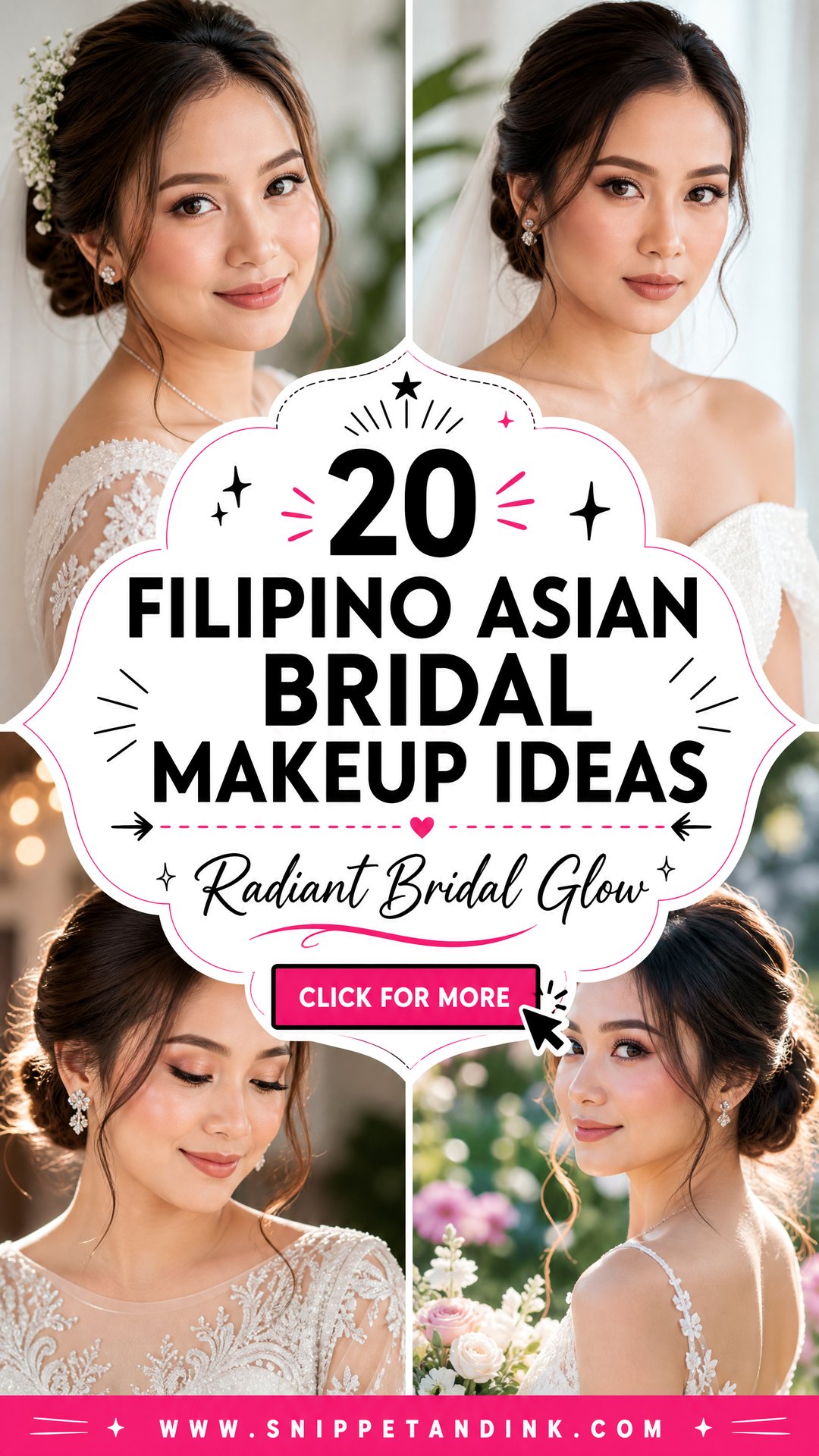 20 Filipino Asian Bridal Makeup Ideas for Radiance - 20 Filipino Asian Bridal Makeup Ideas for Radiance