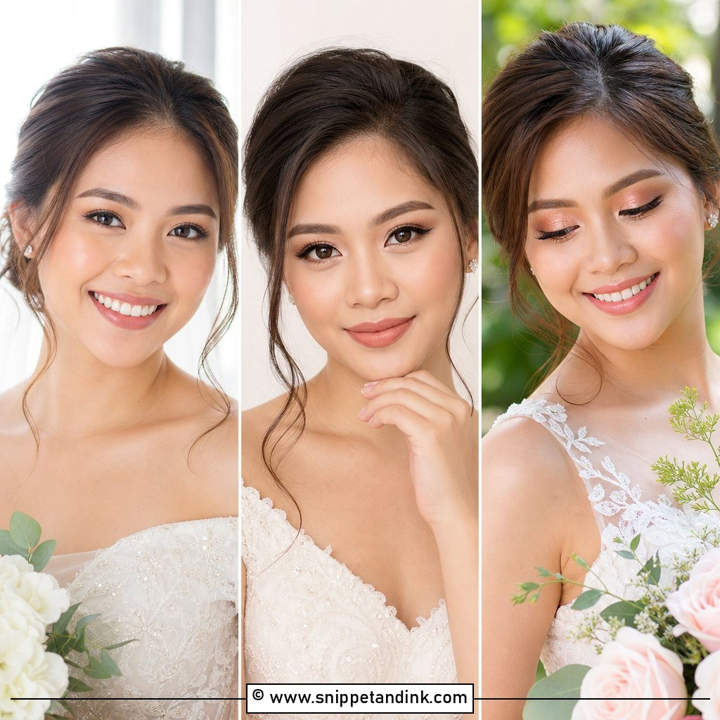 20 Filipino Asian Bridal Makeup Ideas for Radiance
