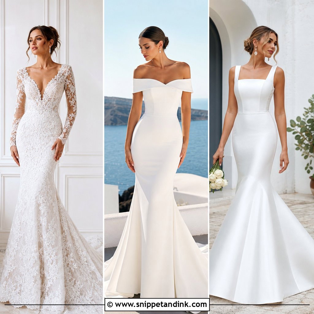 20 Fish Tail Wedding Dress Ideas for a Dramatic Bridal Look