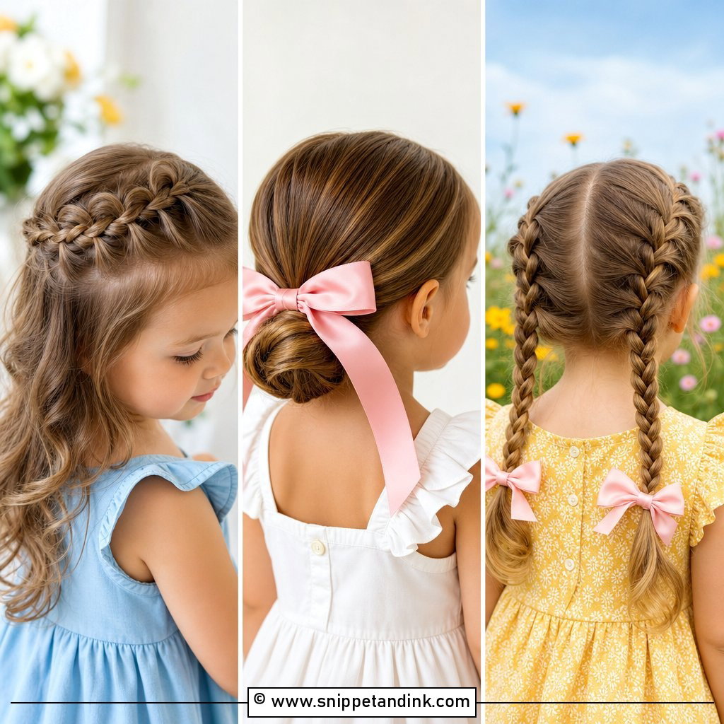 20 Flowergirl Hairstyle for Toddler Ideas for Sweet Aisles