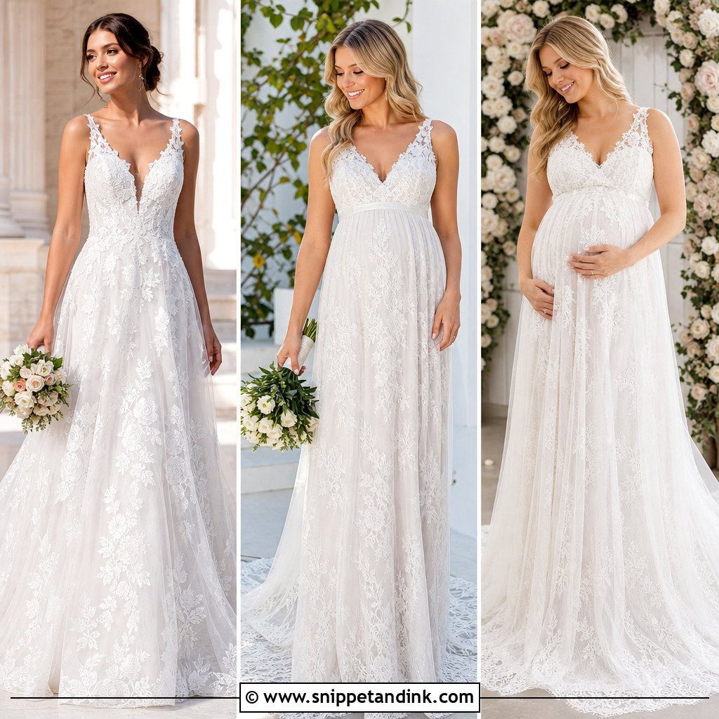 20 Flowy Lace Wedding Dress Ideas for Dreamy Modern Brides