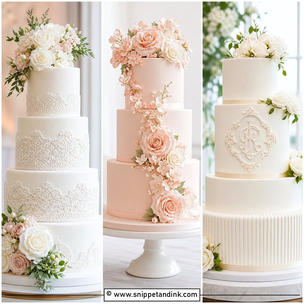 20 Fondant Cake Tutorial Ideas for Wedding Bakers at Home