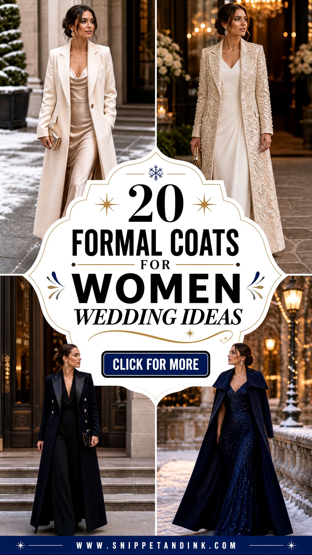 20 Formal Coats for Women Wedding Ideas for Chic Winter Guests - 20 Formal Coats for Women Wedding Ideas for Chic Winter Guests
