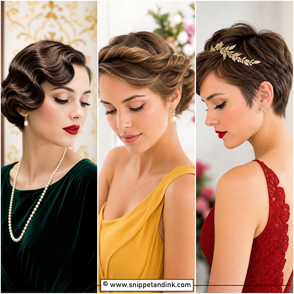 20 Formal Hairstyles for Short Hair Wedding Chic Looks