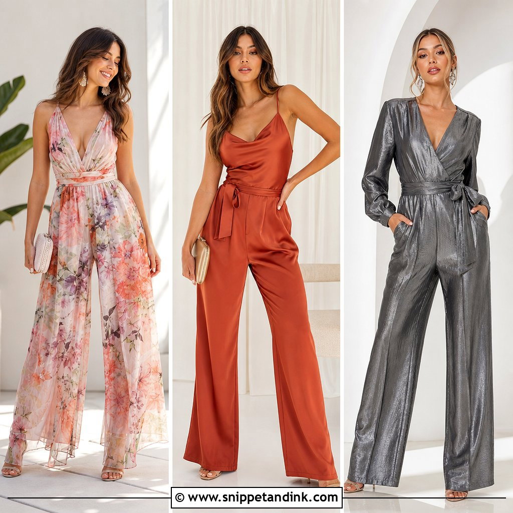20 Formal Jumpsuits for Women Wedding Ideas for Chic Guests