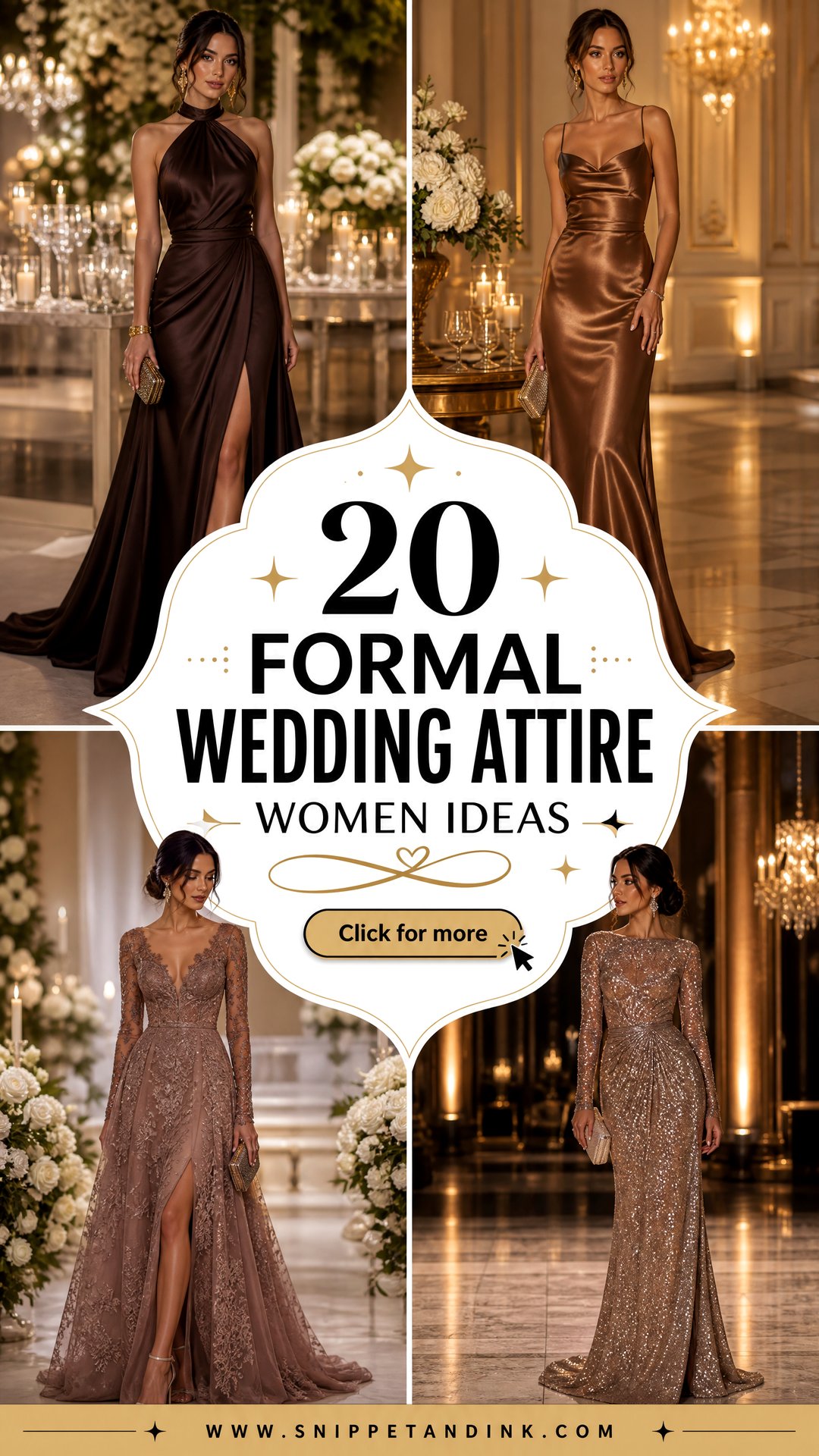 20 Formal Wedding Attire Women Ideas for Elegant Guests - 20 Formal Wedding Attire Women Ideas for Elegant Guests