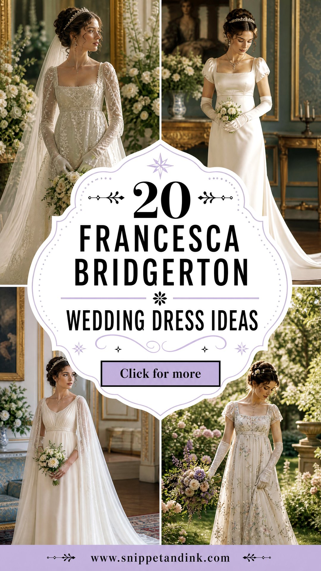 20 Francesca Bridgerton Wedding Dress Ideas for Regency Romance - 20 Francesca Bridgerton Wedding Dress Ideas for Regency Romance