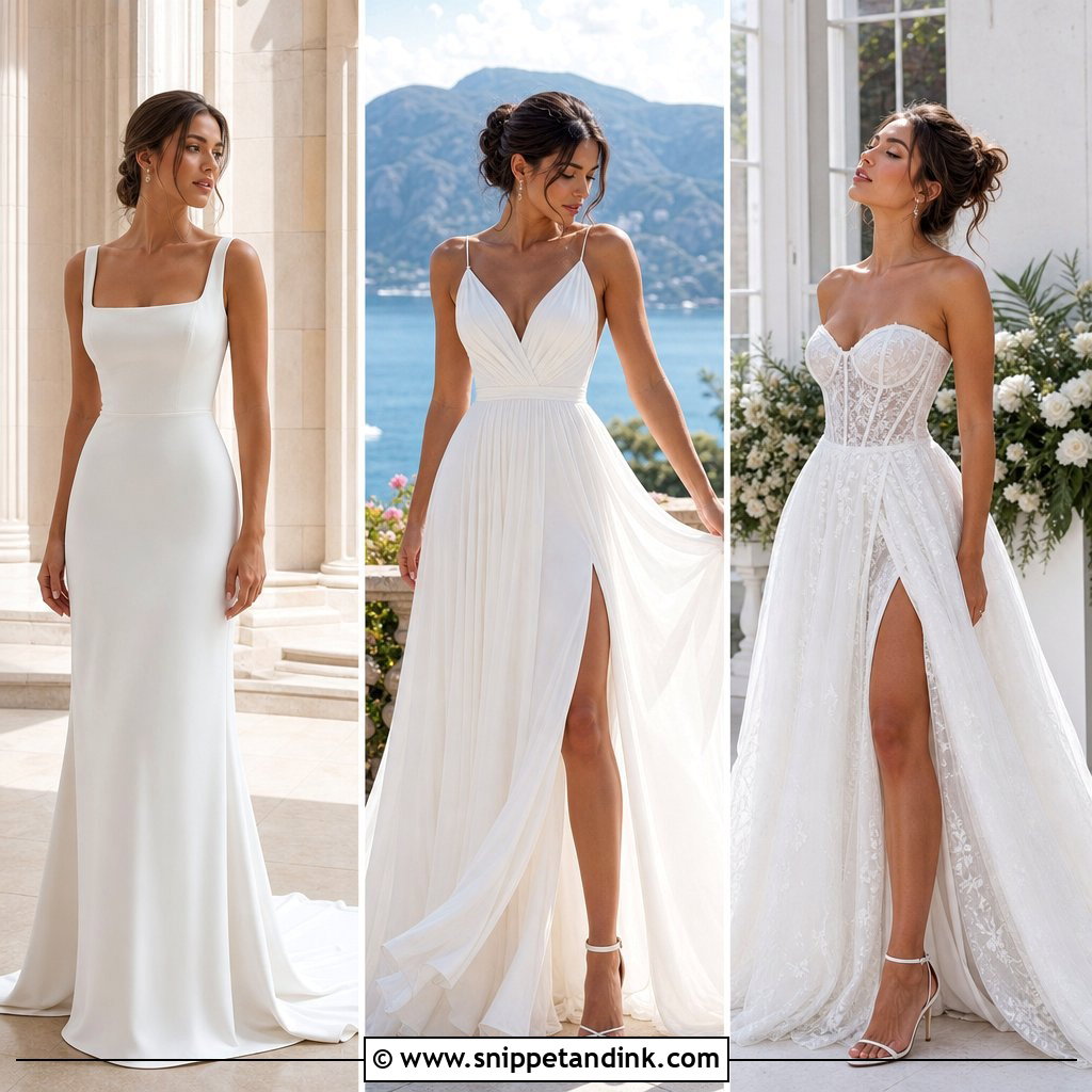 20 French Wedding Dresses for Chic Parisian-Inspired Brides