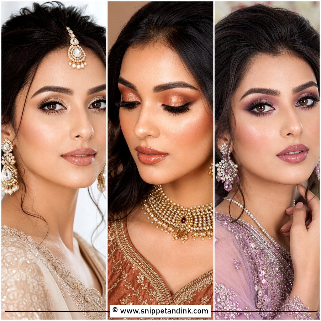 20 Full Glam Wedding Makeup for Brown Eyes That Dazzle