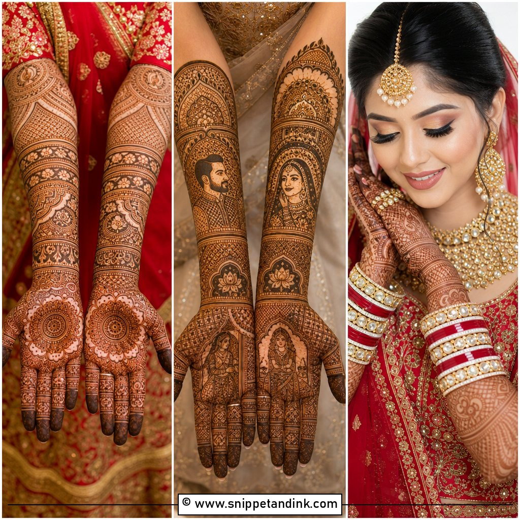 20 Full Hand Bridal Mehendi Mehndi Design Ideas for Brides