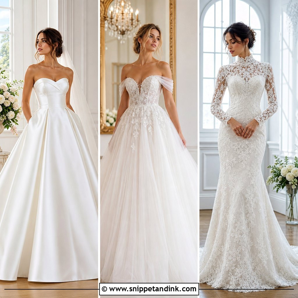 20 Full Wedding Dresses for a Breathtaking Bridal Look