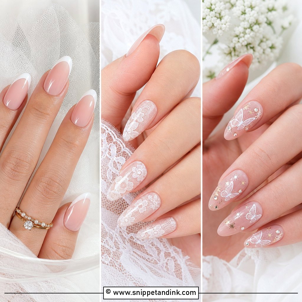 20 Fun Wedding Nails for Bride Cute Looks to Try