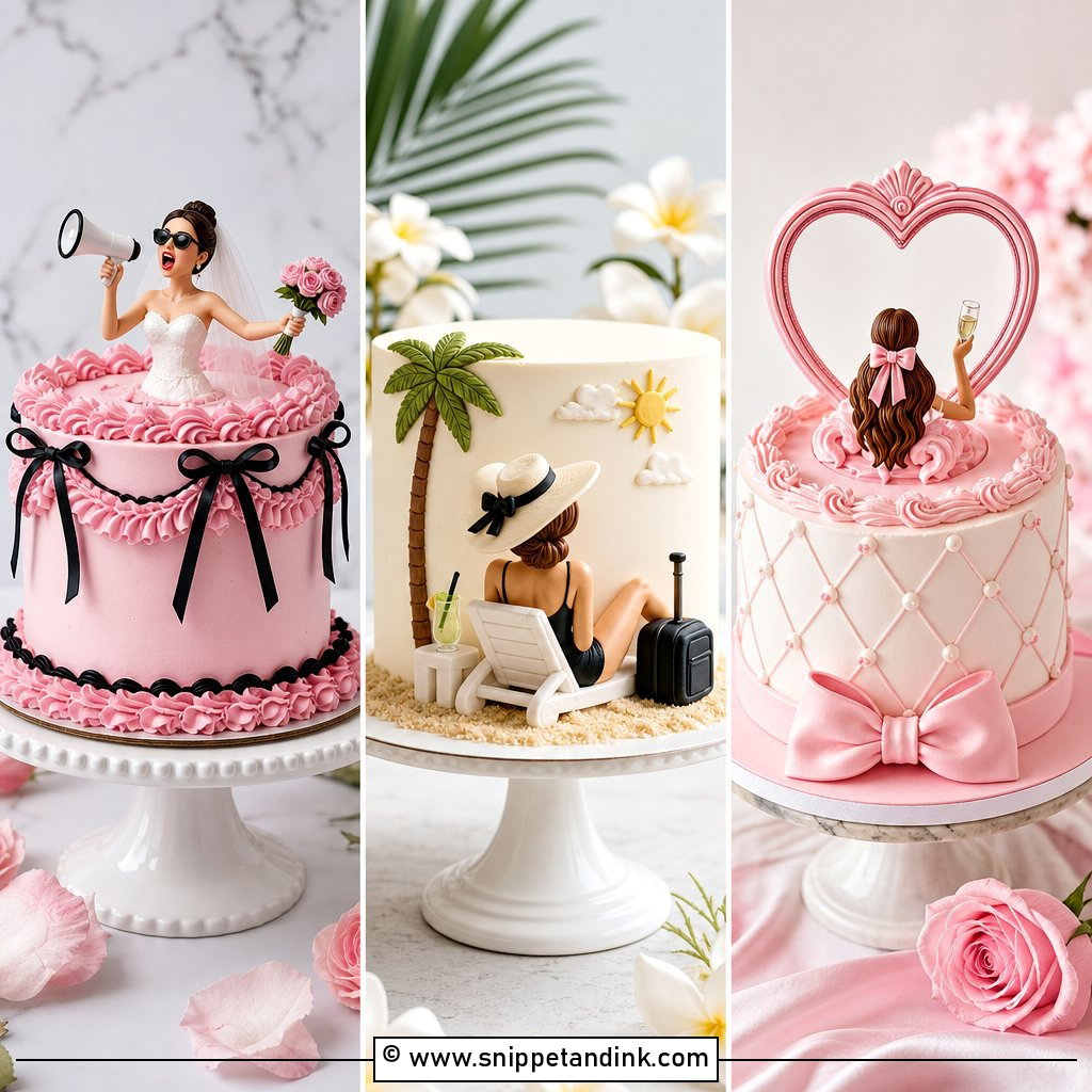 20 Funny Bachelorette Cake Ideas for Wedding Party Laughs