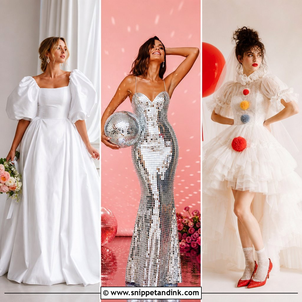 20 Funny Ugly Wedding Dress Ideas for a Wild Bridal Laugh