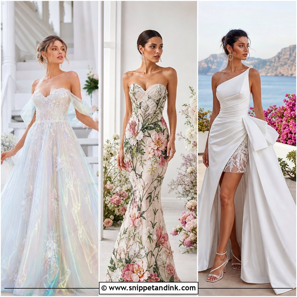 20 Futuristic Wedding Dress Ideas for Modern Bridal Style