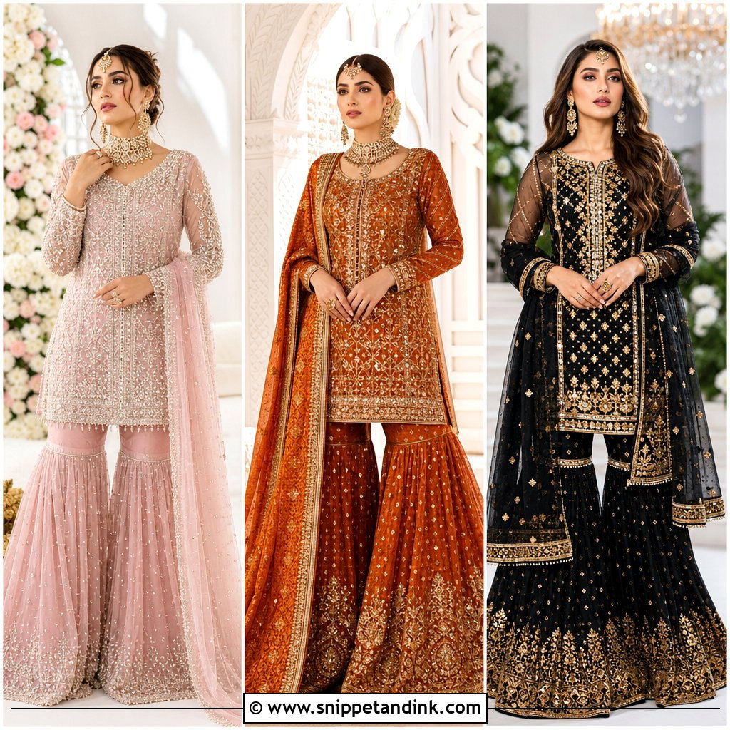 20 Garara Bridal Dress Ideas for a Showstopping Wedding Look