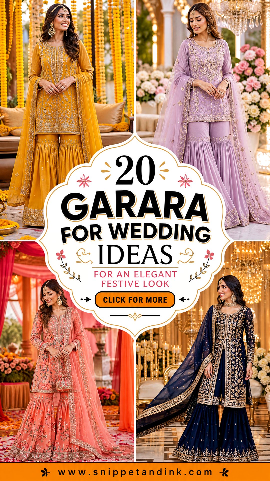 20 Garara for Wedding Ideas for an Elegant Festive Look - 20 Garara for Wedding Ideas for an Elegant Festive Look
