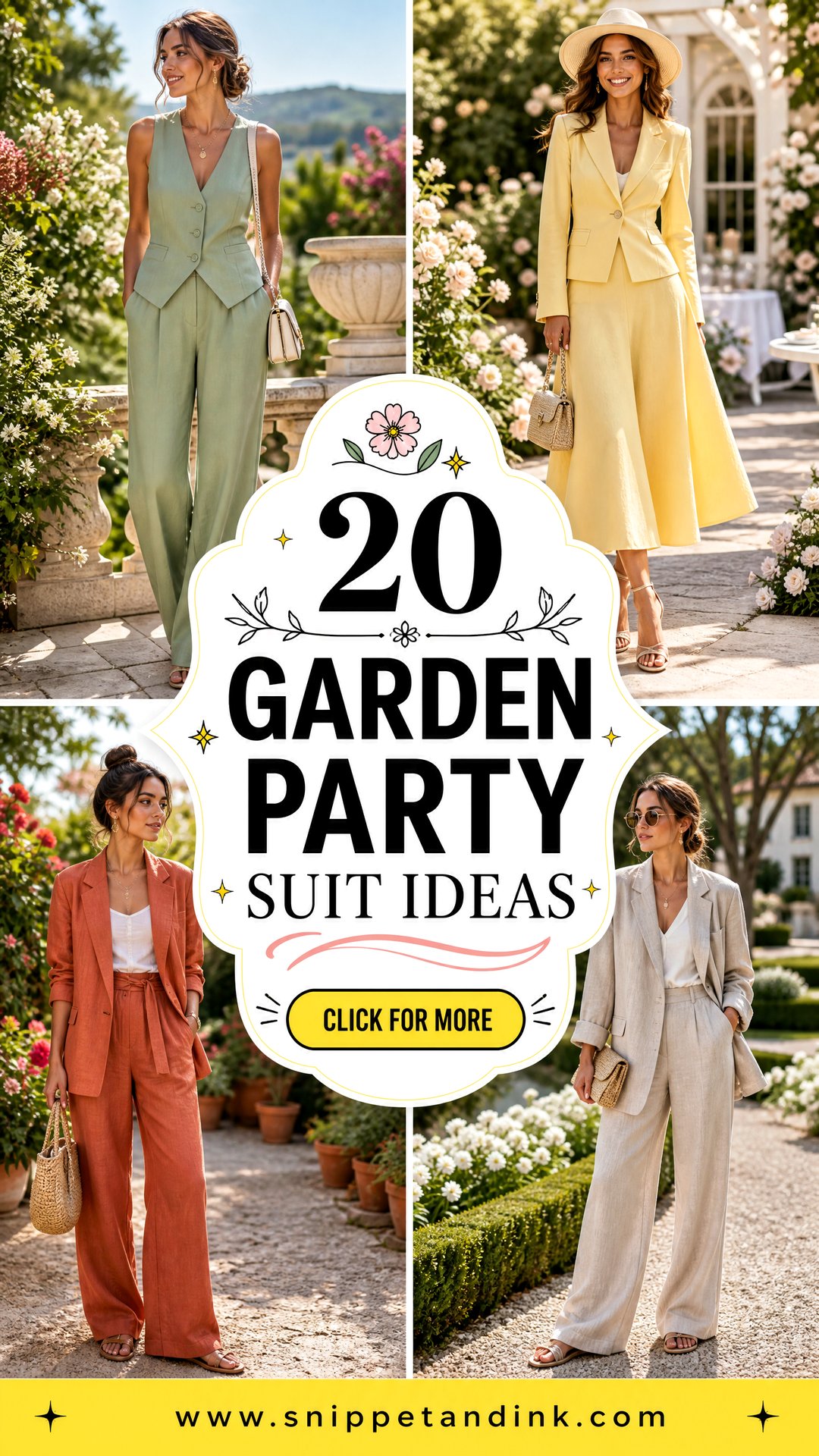 20 Garden Party Suit Ideas for Effortless Outdoor Style - 20 Garden Party Suit Ideas for Effortless Outdoor Style